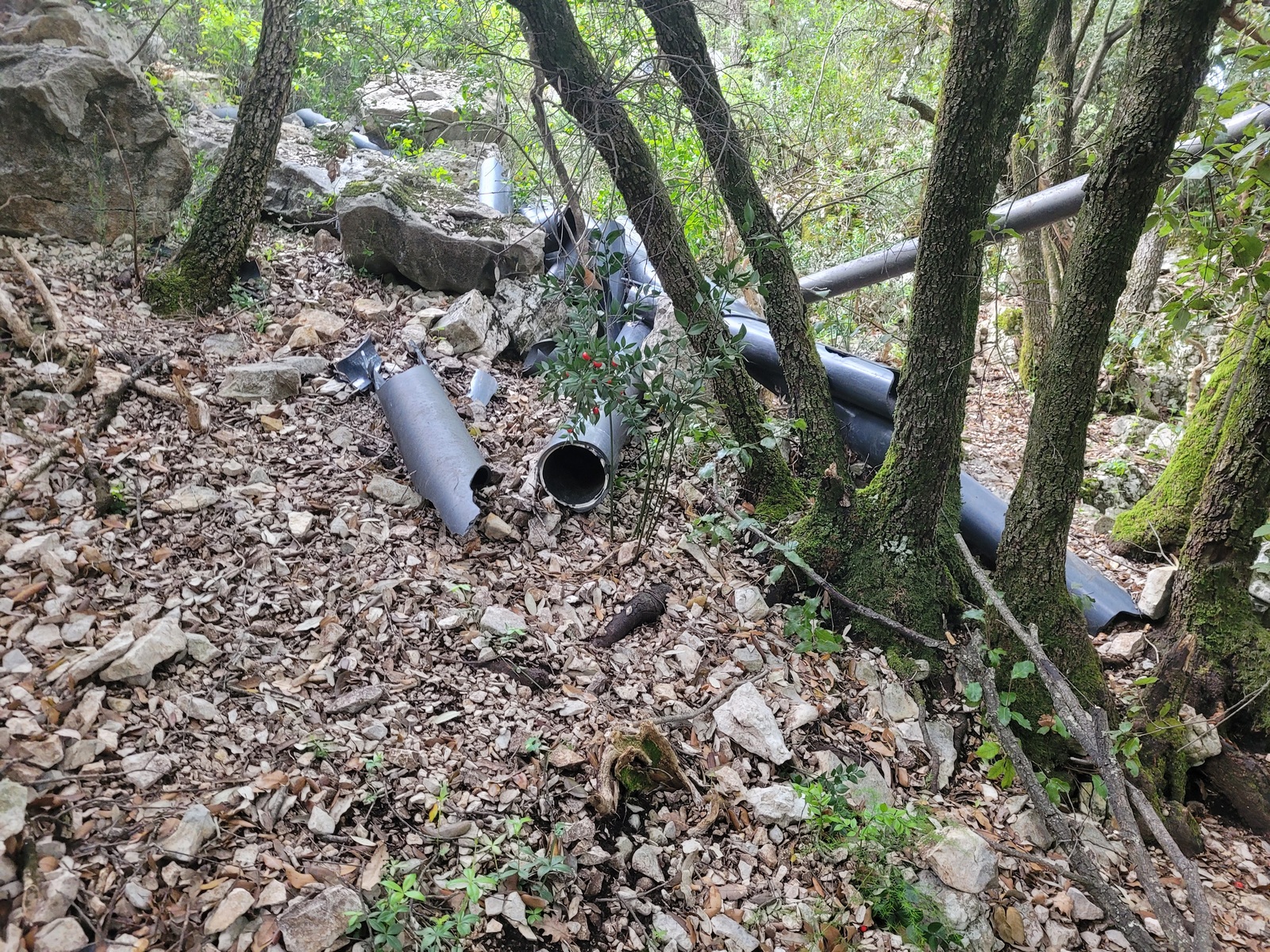 Parking de l'aven du Solitaire